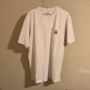 White Carhartt t shirt (L)